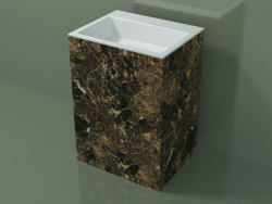 Lavabo freestanding (03R136303, Emperador M06, L 60, P 48, H 85 cm)