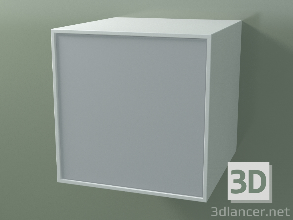 3D Modell Box (8AUACB03, Gletscherweiß C01, HPL P03, L 48, P 50, H 48 cm) - Vorschau