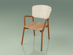 Chaise 021 (Métal Rouille, Sable)