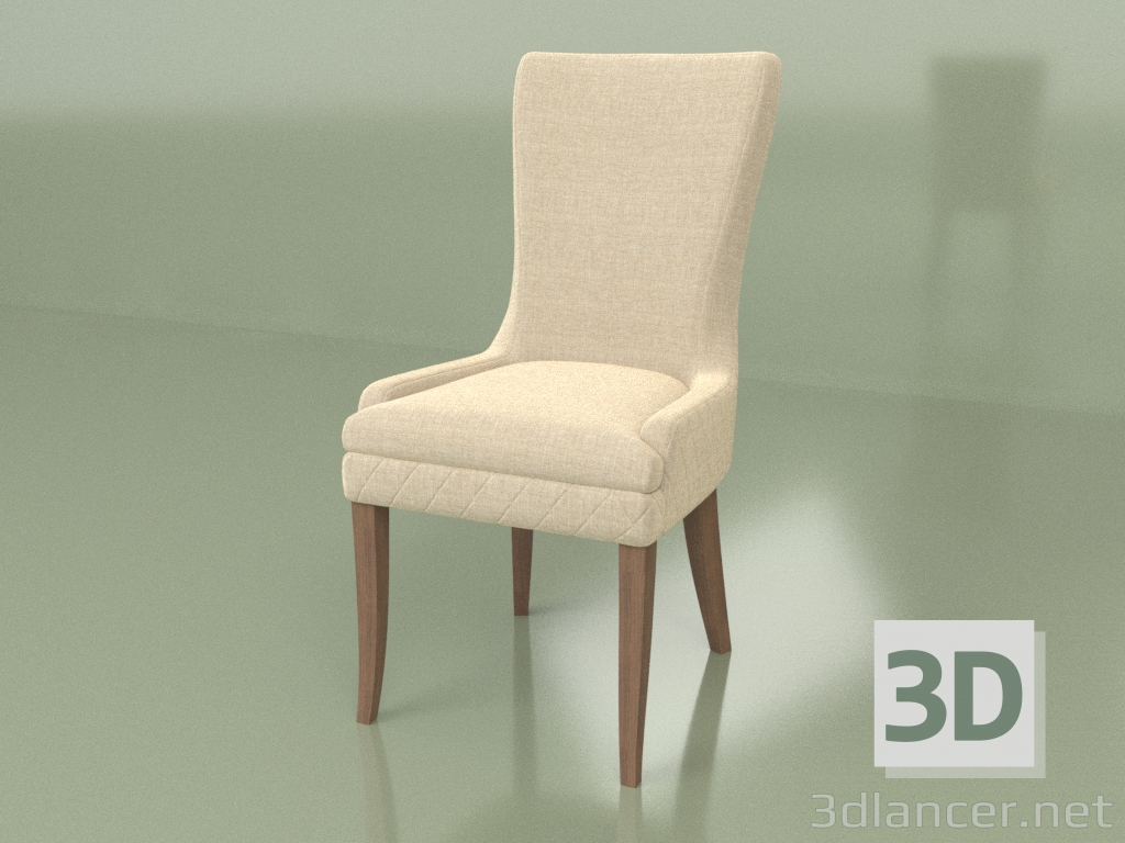 modèle 3D Chaise Agostino (Étain-118) - preview