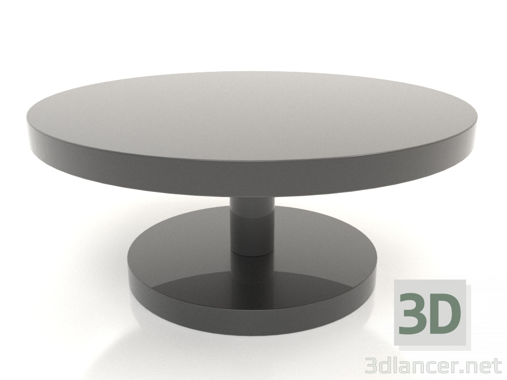 Modelo 3d Mesa de centro JT 022 (D=800x350, cor preta de plástico) - preview