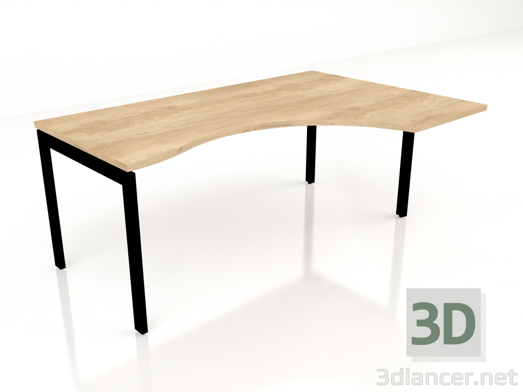 3d model Mesa de trabajo Ogi U BOU26 (1800x1200) - vista previa