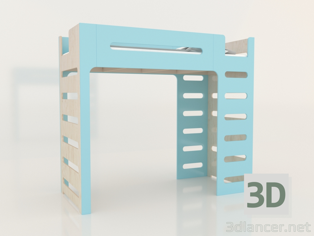 3D Modell Hochbett MOVE GR (FBMGR2) - Vorschau