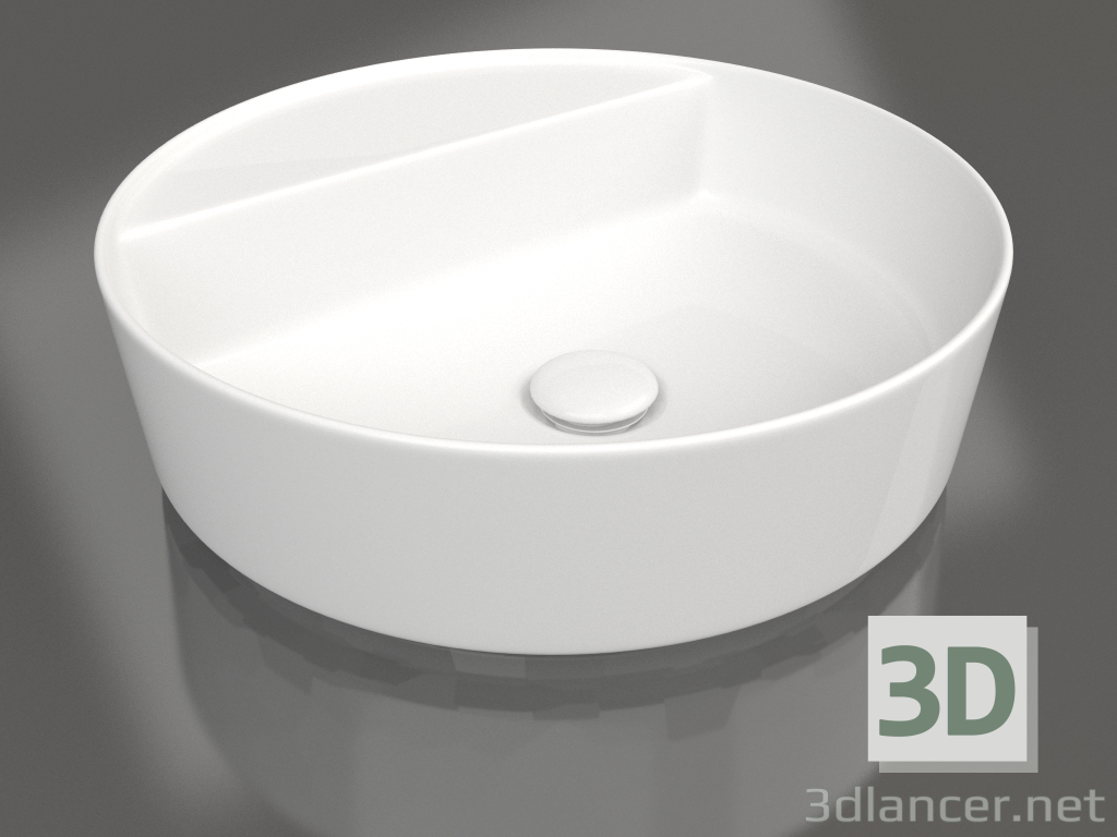 modello 3D Lavabo da appoggio ARMONIA TOP 02 - anteprima