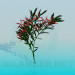 3d model Indoor flower - preview