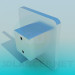 3d model Perilla de muebles - vista previa