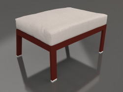 Pouf pour chaise (Vin rouge)