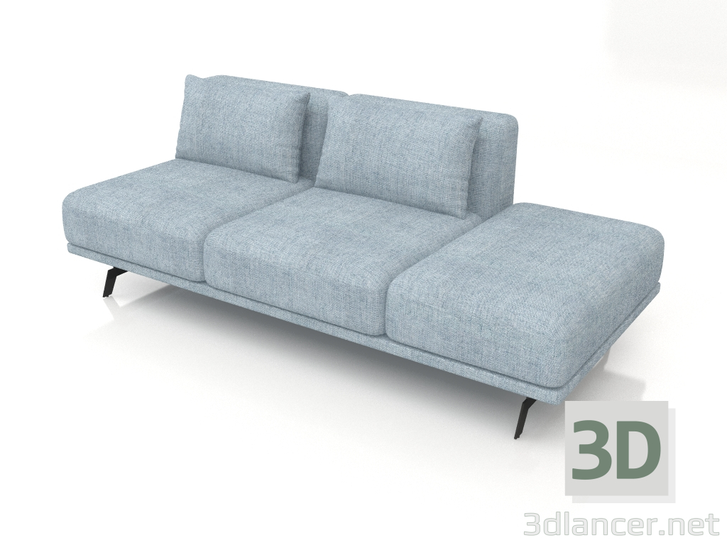 3d model Módulo sofá Galaxy 19 - vista previa