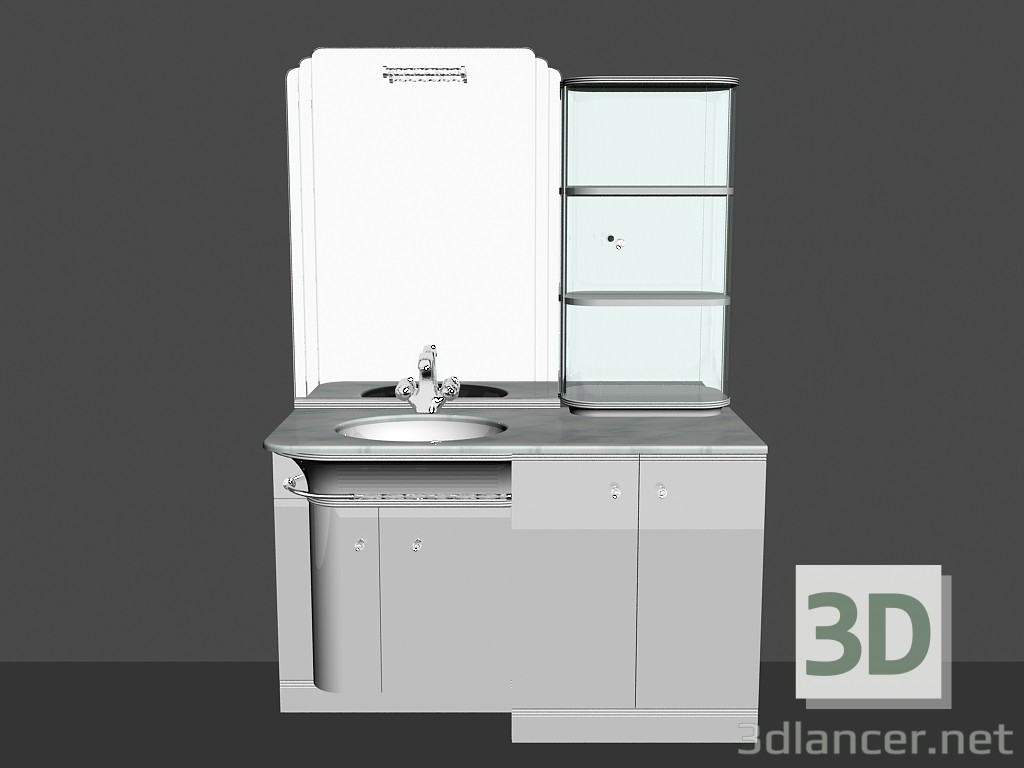 3D modeli Banyo (şarkı) (69) için modüler sistem - önizleme