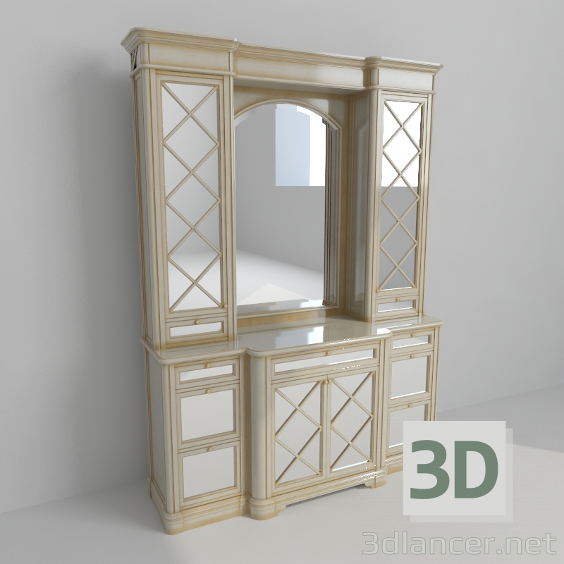 3d model colina - vista previa