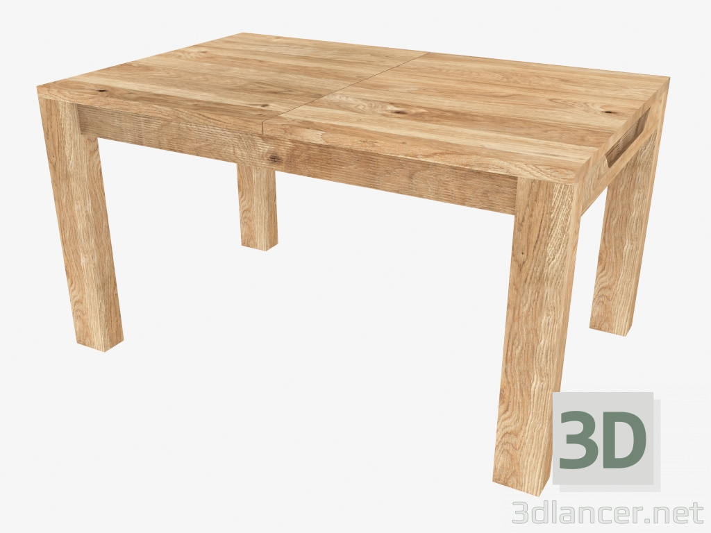 3d model Mesa de comedor (SE.1063 140-240x76x90cm) - vista previa