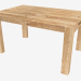 Modelo 3d Mesa de jantar (SE.1063 140-240x76x90cm) - preview