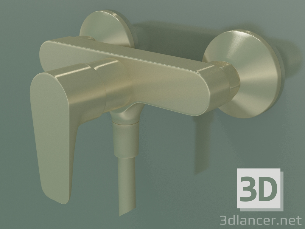 3d model Single lever shower mixer (71760990) - preview