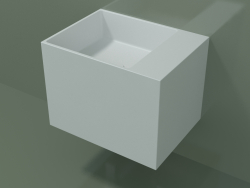 Lavabo sospeso (02UN22102, Glacier White C01, L 48, P 36, H 36 cm)