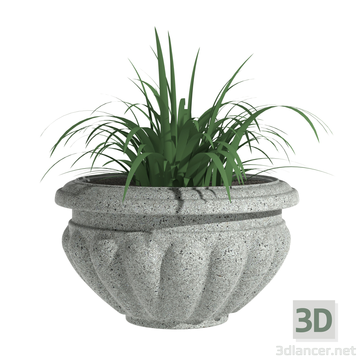 modèle 3D de Pot de fleurs CB-1 acheter - rendu