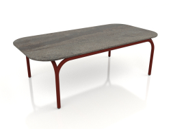 Table basse (Vin rouge, DEKTON Radium)