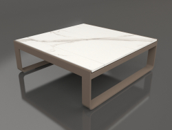 Couchtisch 90 (DEKTON Aura, Bronze)