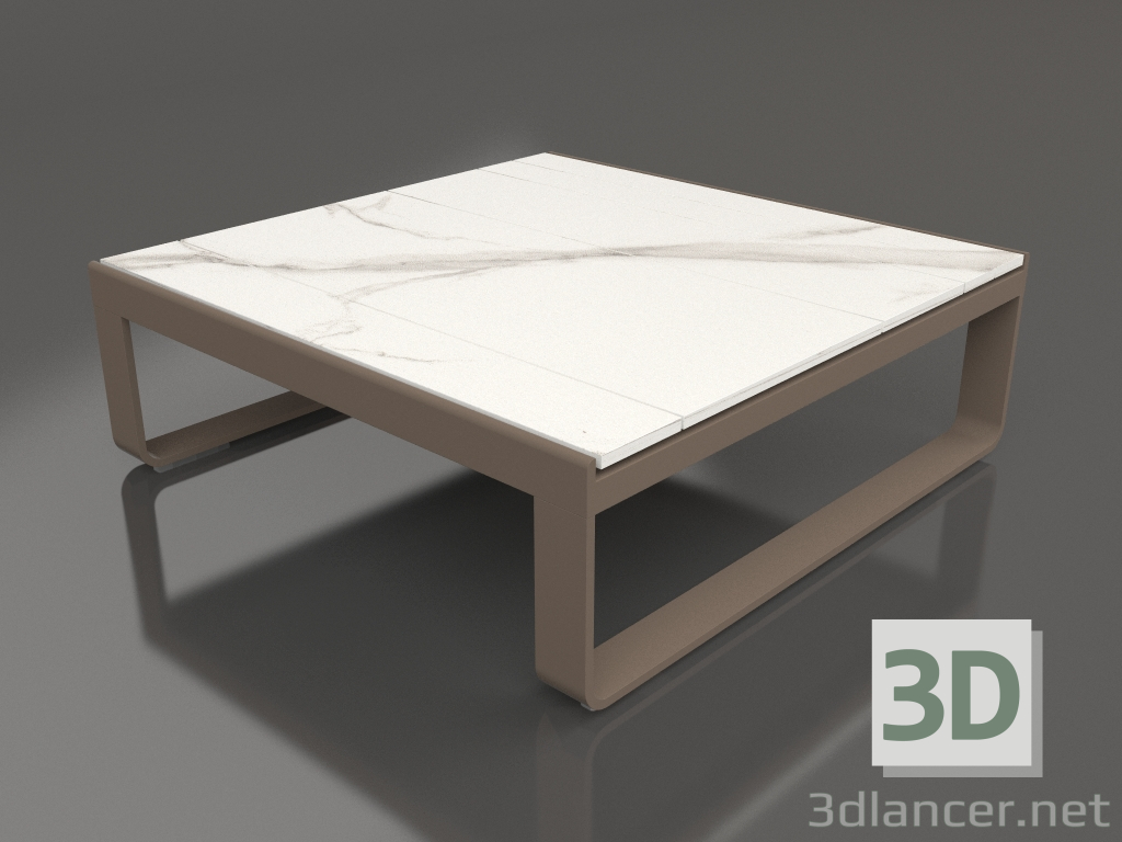 Modelo 3d Mesa de centro 90 (DEKTON Aura, Bronze) - preview