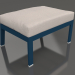 modèle 3D Pouf pour chaise (Gris bleu) - preview