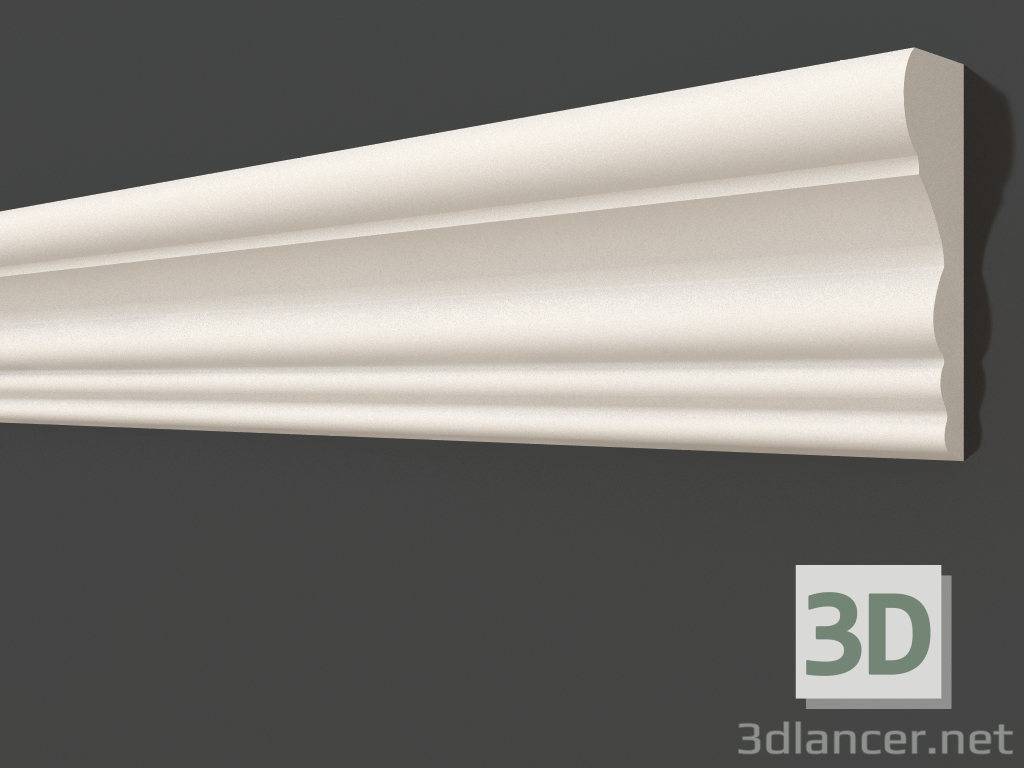 3d model Plaster molding LG 121 (68x26) - preview