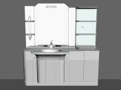 Modular system for bathroom (composition 69s)