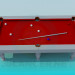 modèle 3D table de billard - preview