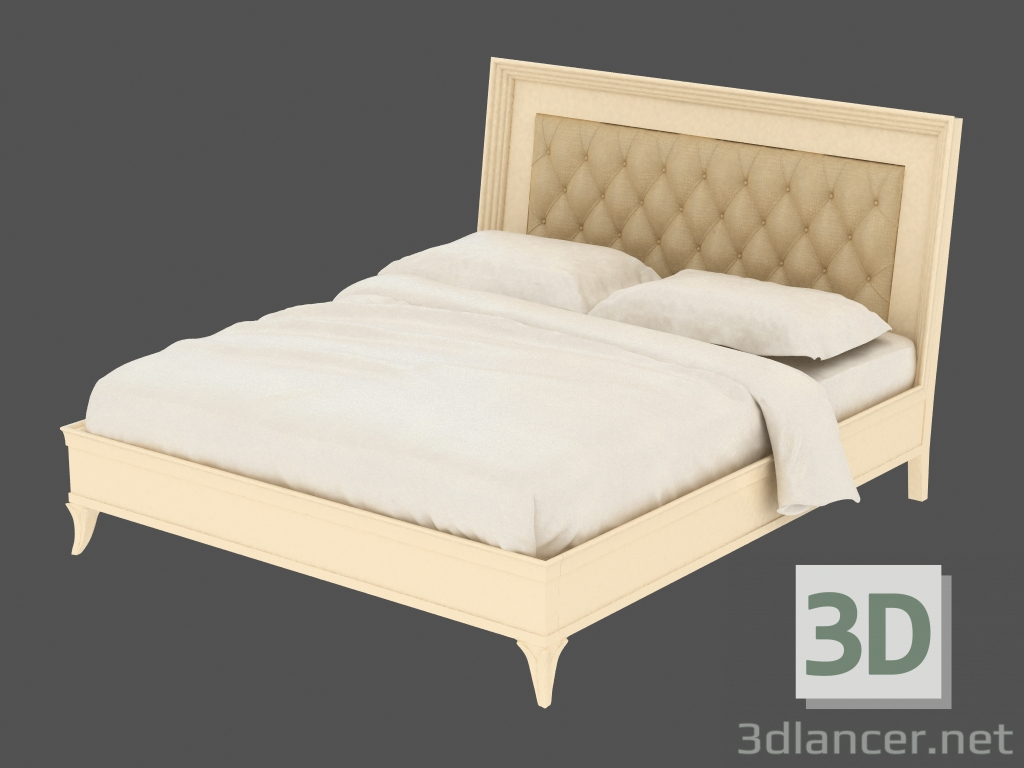 3d model Doble LTTOD3-197 cama - vista previa