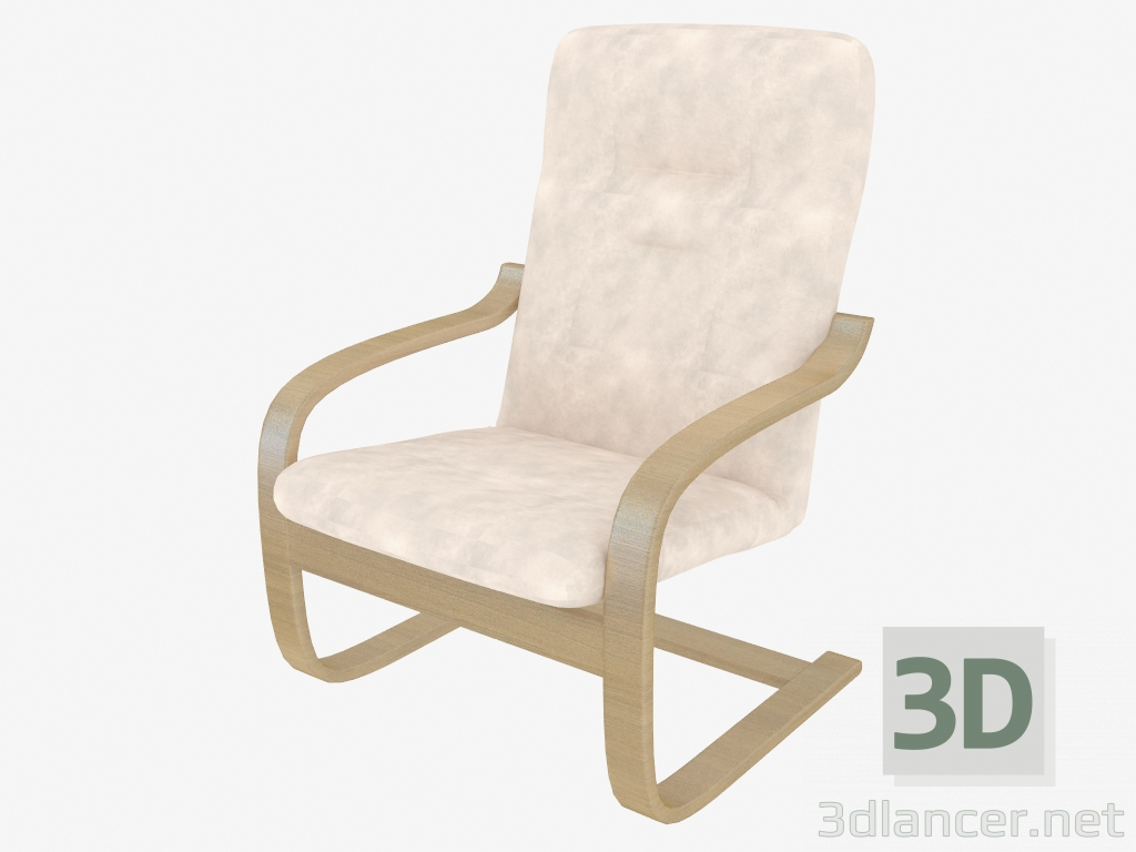 3d model Armchair Boss - preview