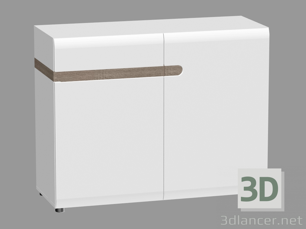 3d model Cofre 2D-1S (TIPO 35) - vista previa