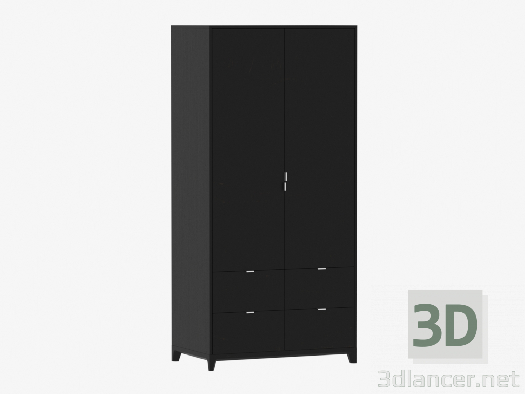 modèle 3D Armoire CASE № 4 - 1000 avec tiroirs (IDC018006000) - preview