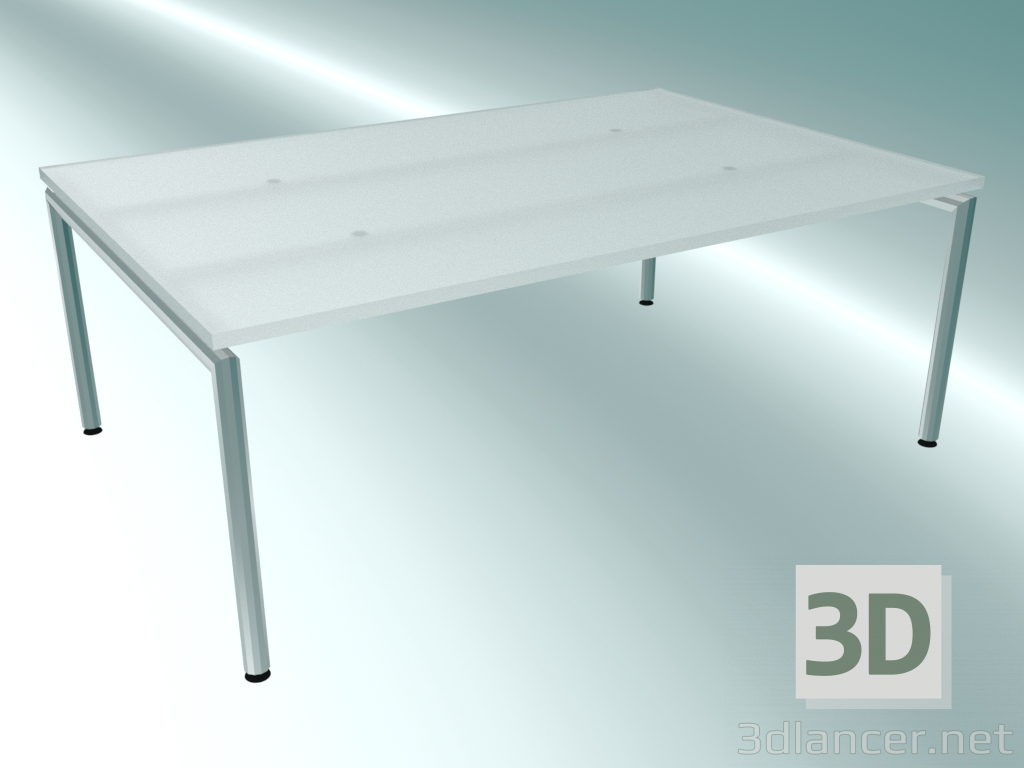 3d модель Стол средний (S2, 1200x460x800 mm) – превью