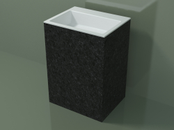 Lavabo freestanding (03R136303, Nero Assoluto M03, L 60, P 48, H 85 cm)