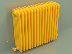 Radiateur TESI 6 (H 600 15EL, jaune melon - RAL 1028)