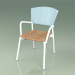 3d model Silla 021 (Metal Milk, Sky) - vista previa