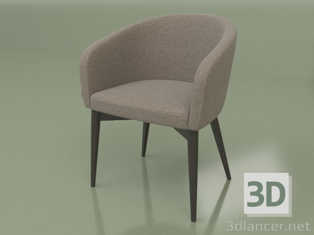 Modelo 3d Cadeira Torino (Wenge) - preview