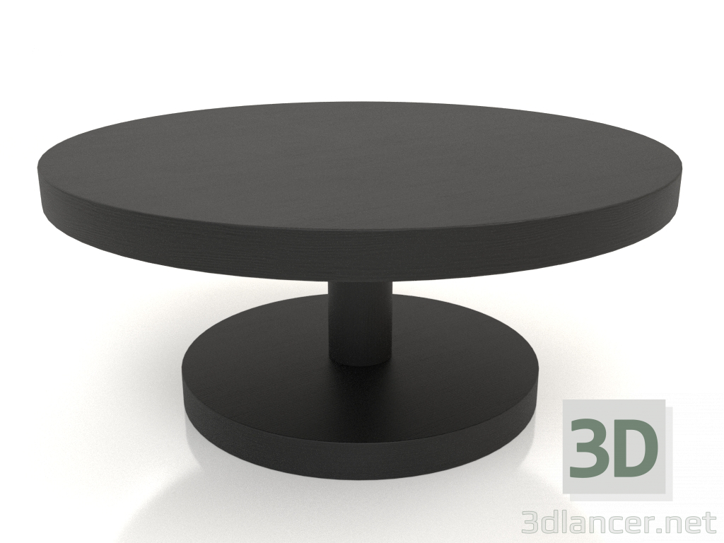 3d model Mesa de centro JT 022 (D=800x350, madera negra) - vista previa