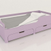 3d model Cama MODO DR (BRDDR1) - vista previa