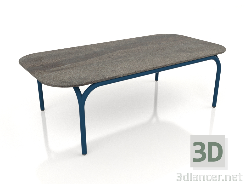 3d model Coffee table (Grey blue, DEKTON Radium) - preview