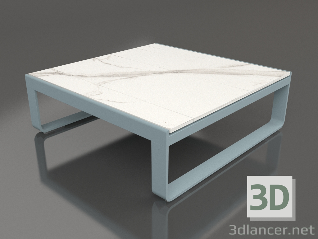 Modelo 3d Mesa de centro 90 (DEKTON Aura, Azul cinza) - preview