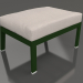 3d model Puf para silla (Verde botella) - vista previa