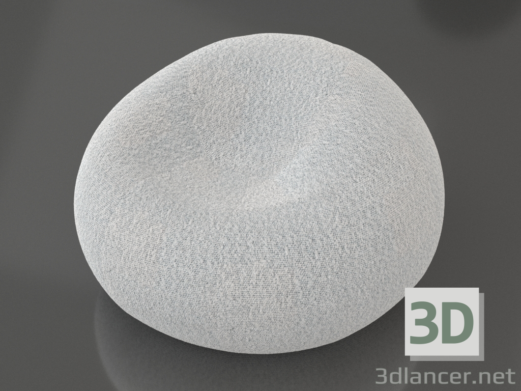 3D Modell Pouf Care (baloo 2073) - Vorschau