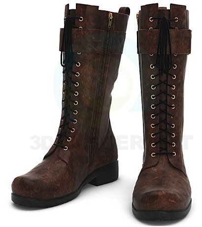 Modelo 3d Botas - preview