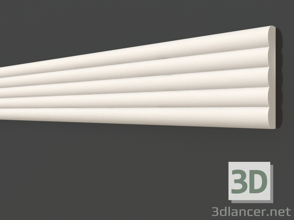 Modelo 3d Moldagem de gesso LG 122 (48x9) - preview