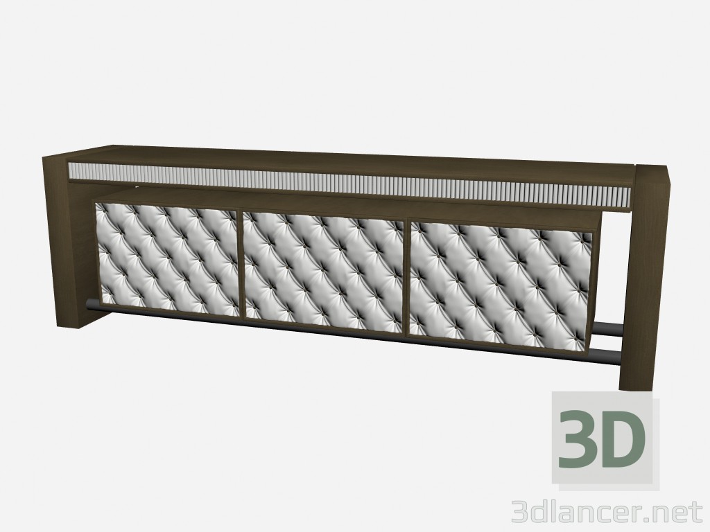 3D Modell Buffet Ruthy Capitonne - Vorschau