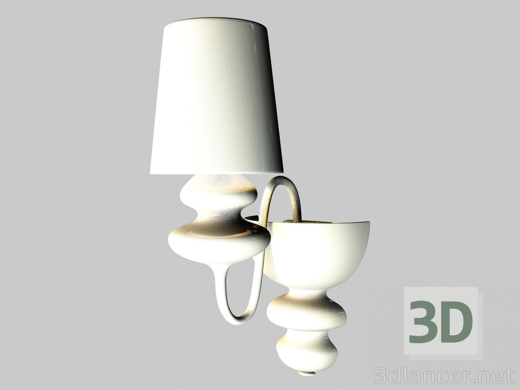 3D Modell Sconces paradiso mbp100601-1a - Vorschau