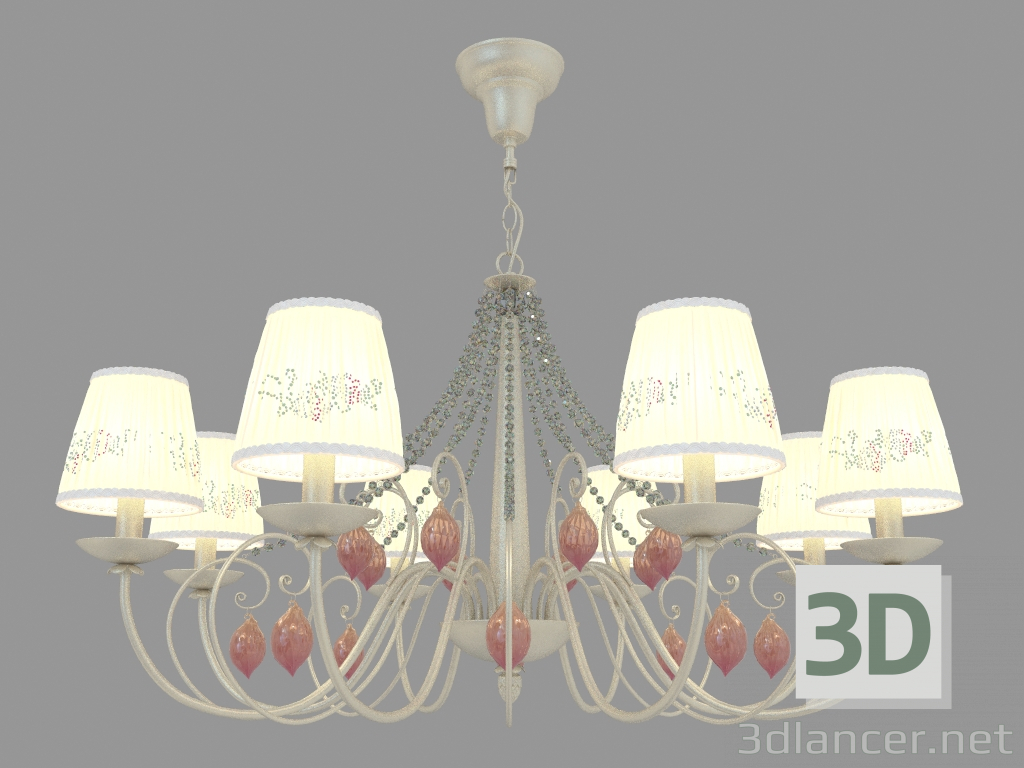 3d model Araña suspendida Adriana (3922 8) - vista previa