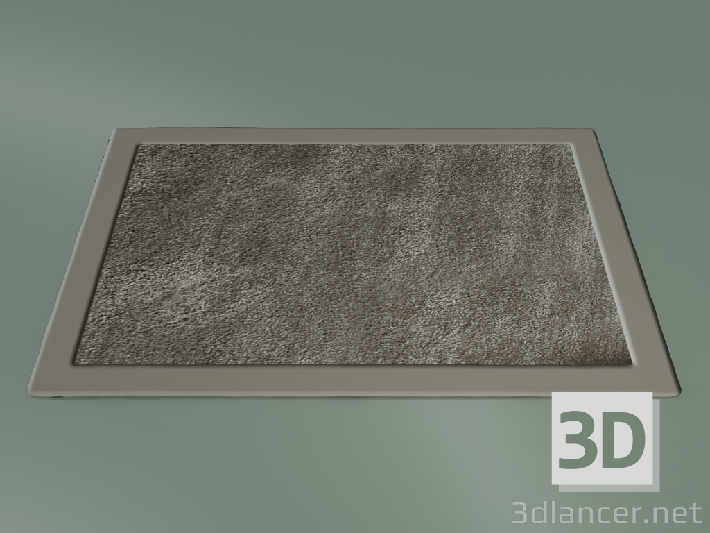 modello 3D Carpet Sunrise Frame (S93, Dove) - anteprima