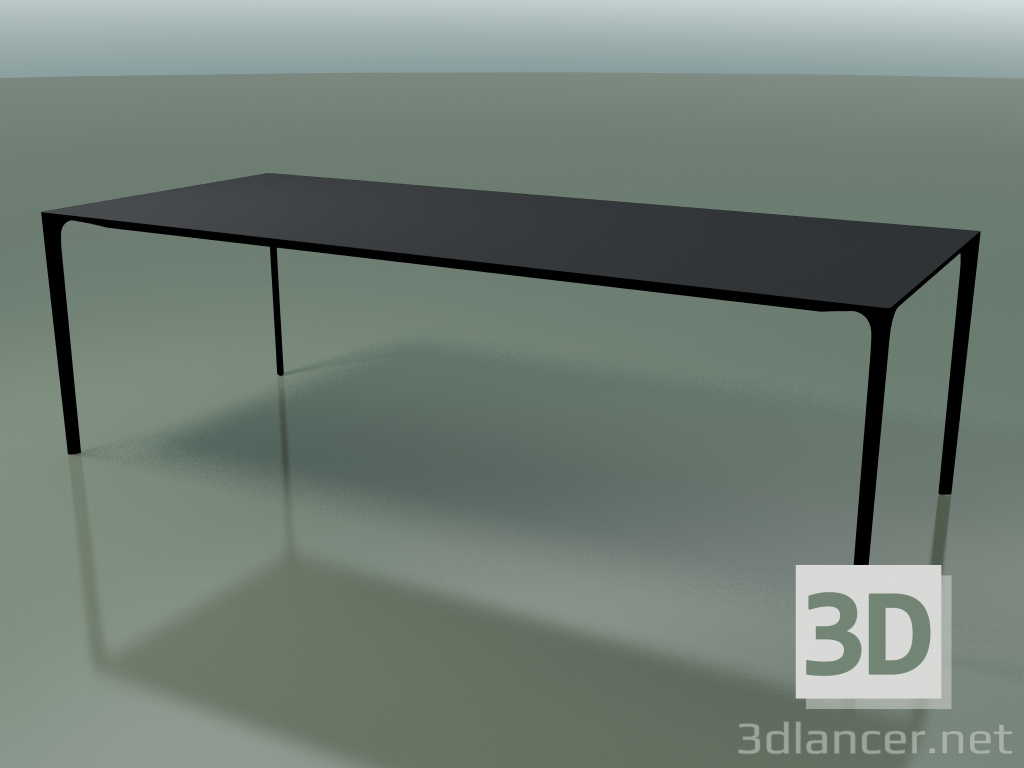 modèle 3D Table rectangulaire 0806 (H 74 - 100x240 cm, stratifié Fenix F06, V39) - preview