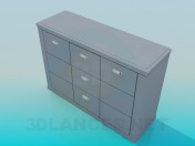 Chest of drawers