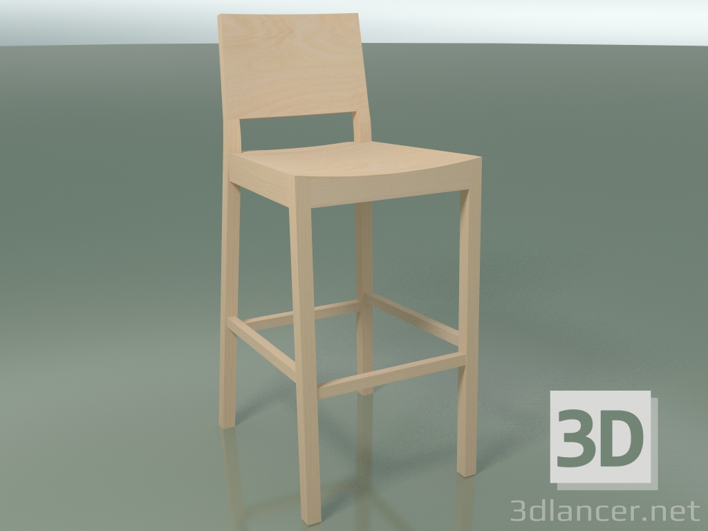 3d model Silla de bar Lyon 515 (311-515) - vista previa